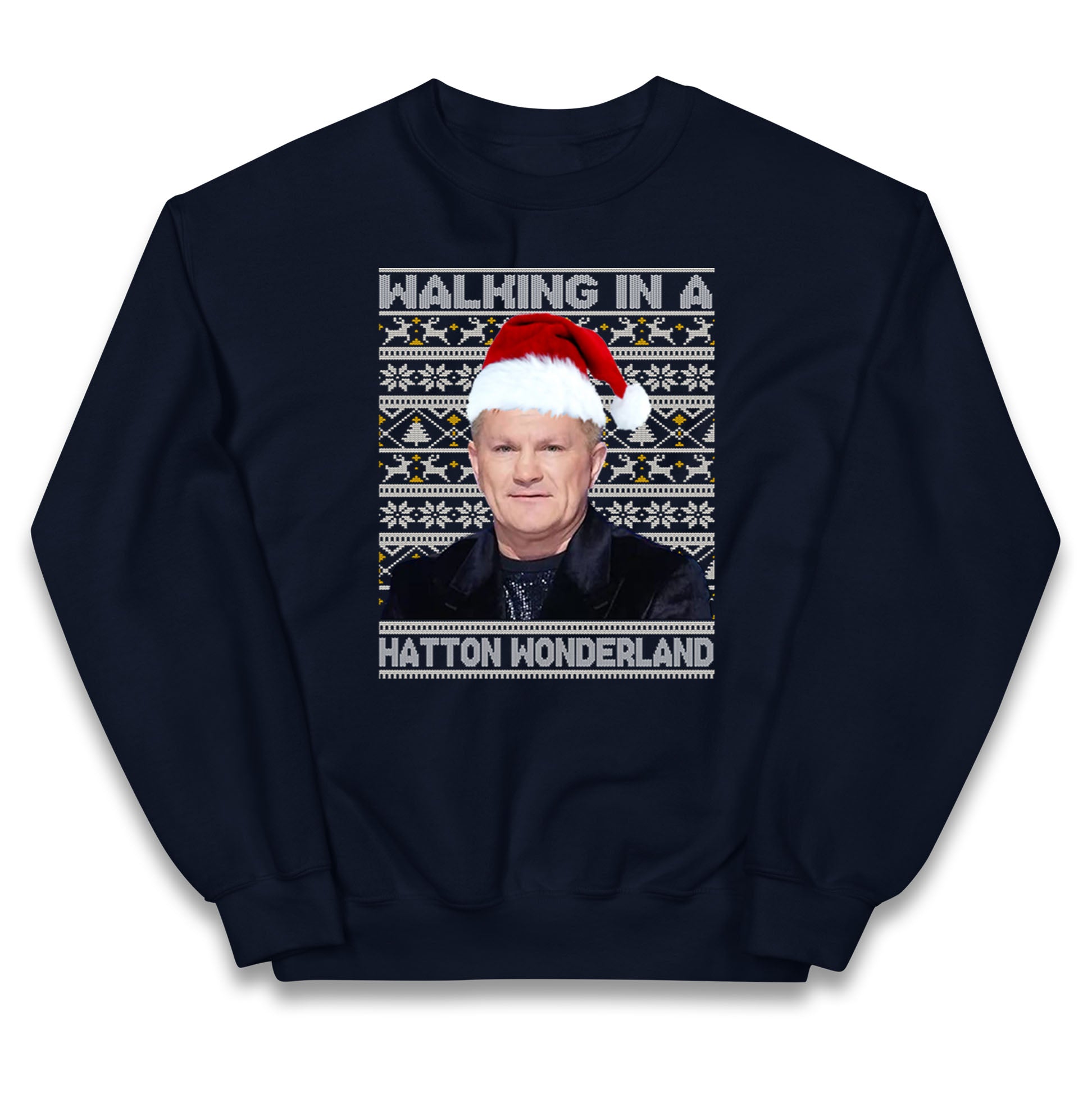 Ricky Hatton Christmas Kids Jumper