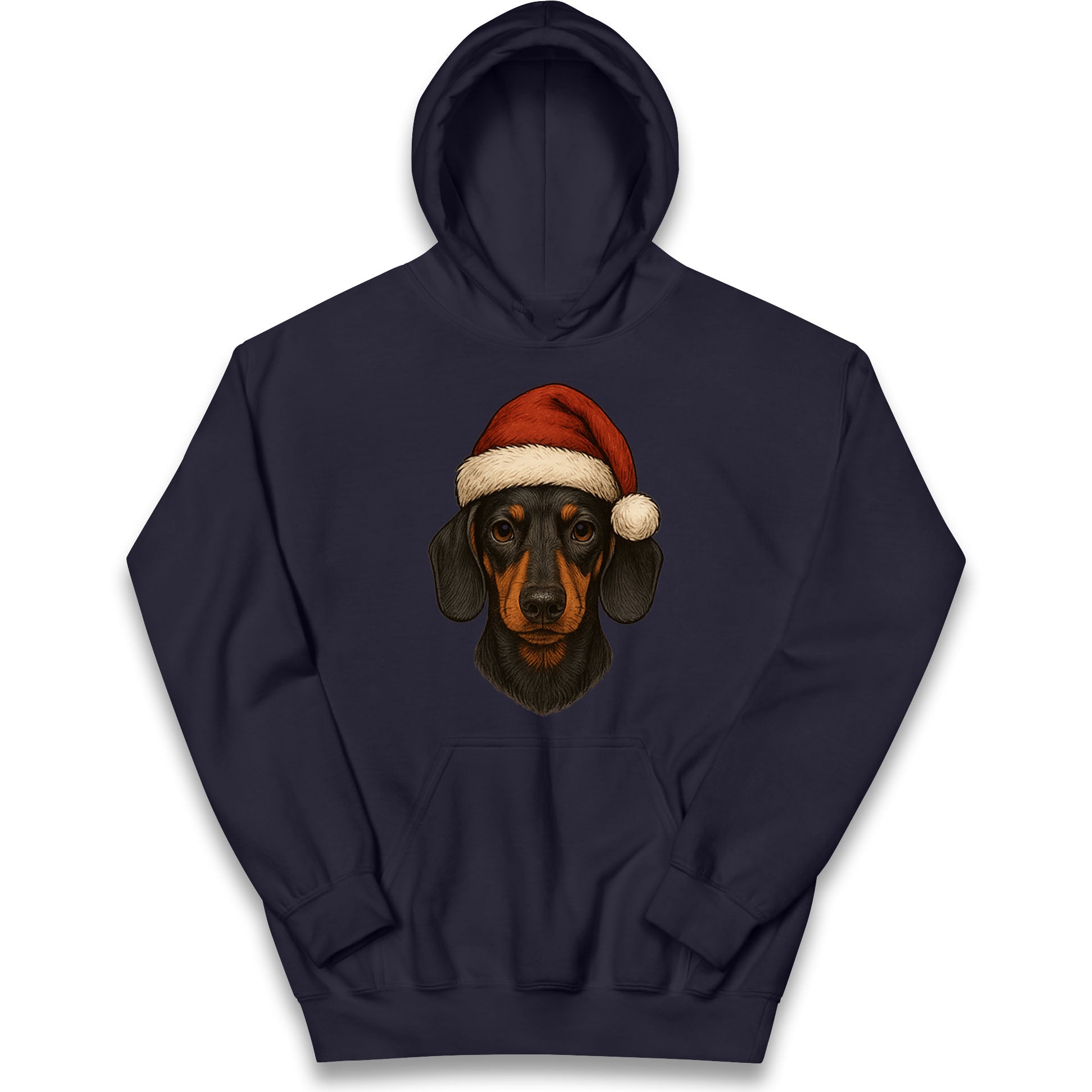 Dachshund Christmas Kids Hoodie