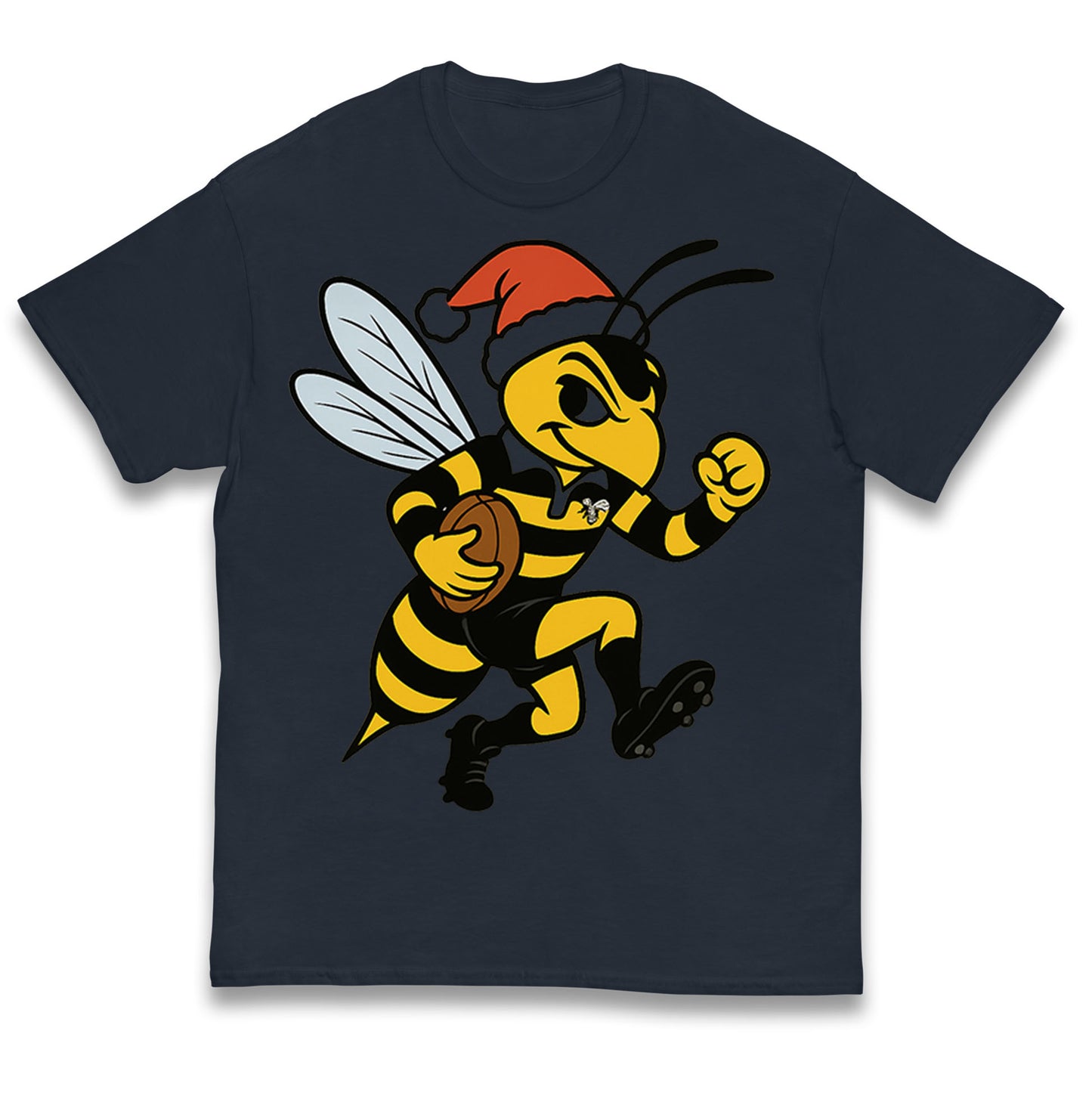 Wasps Rugby Christmas Kids T Shirt