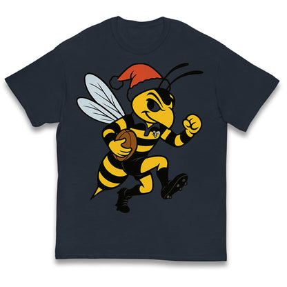 Wasps Rugby Christmas Kids T Shirt