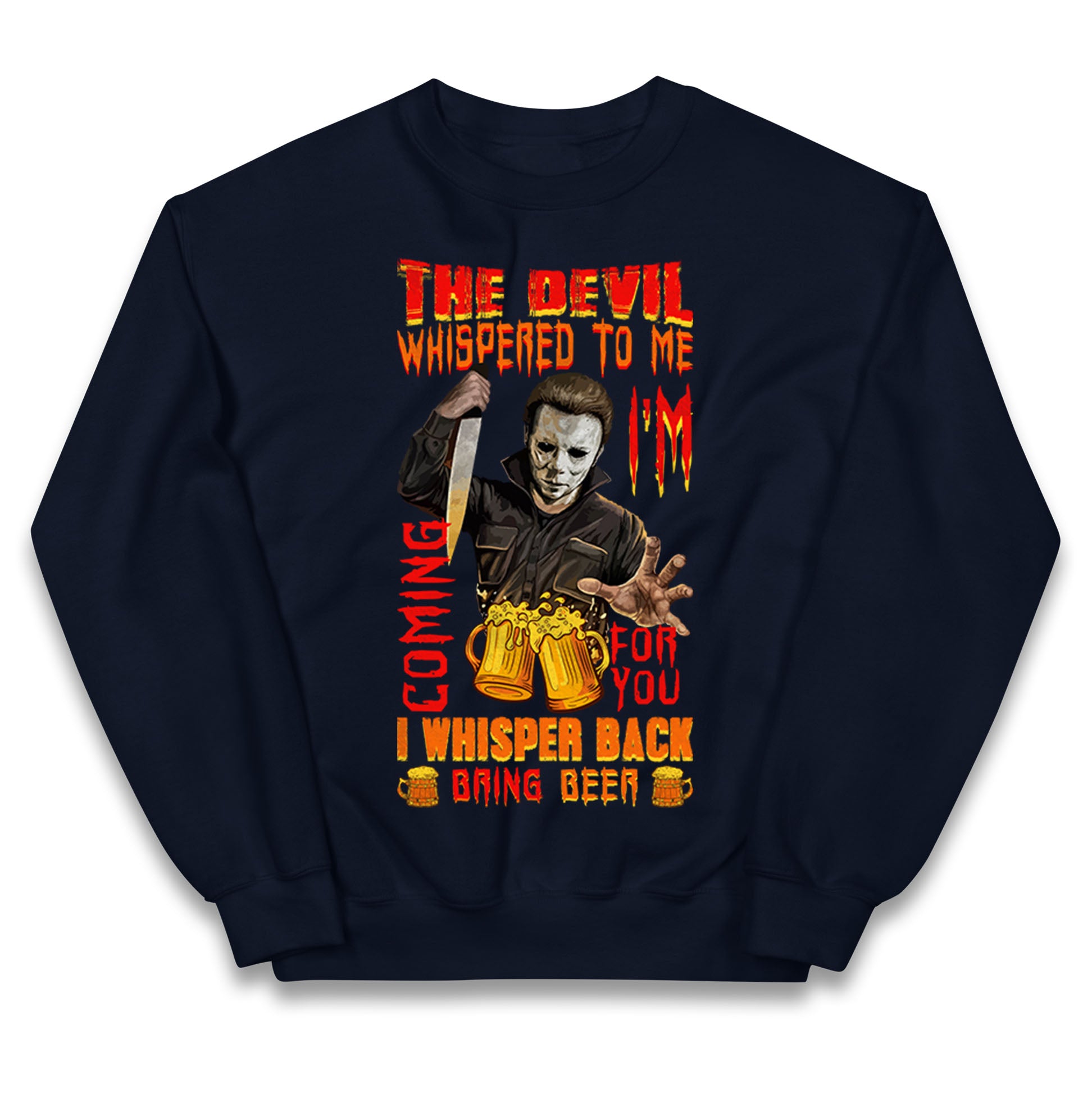 Michael Myers Haunted Halloween Jumper
