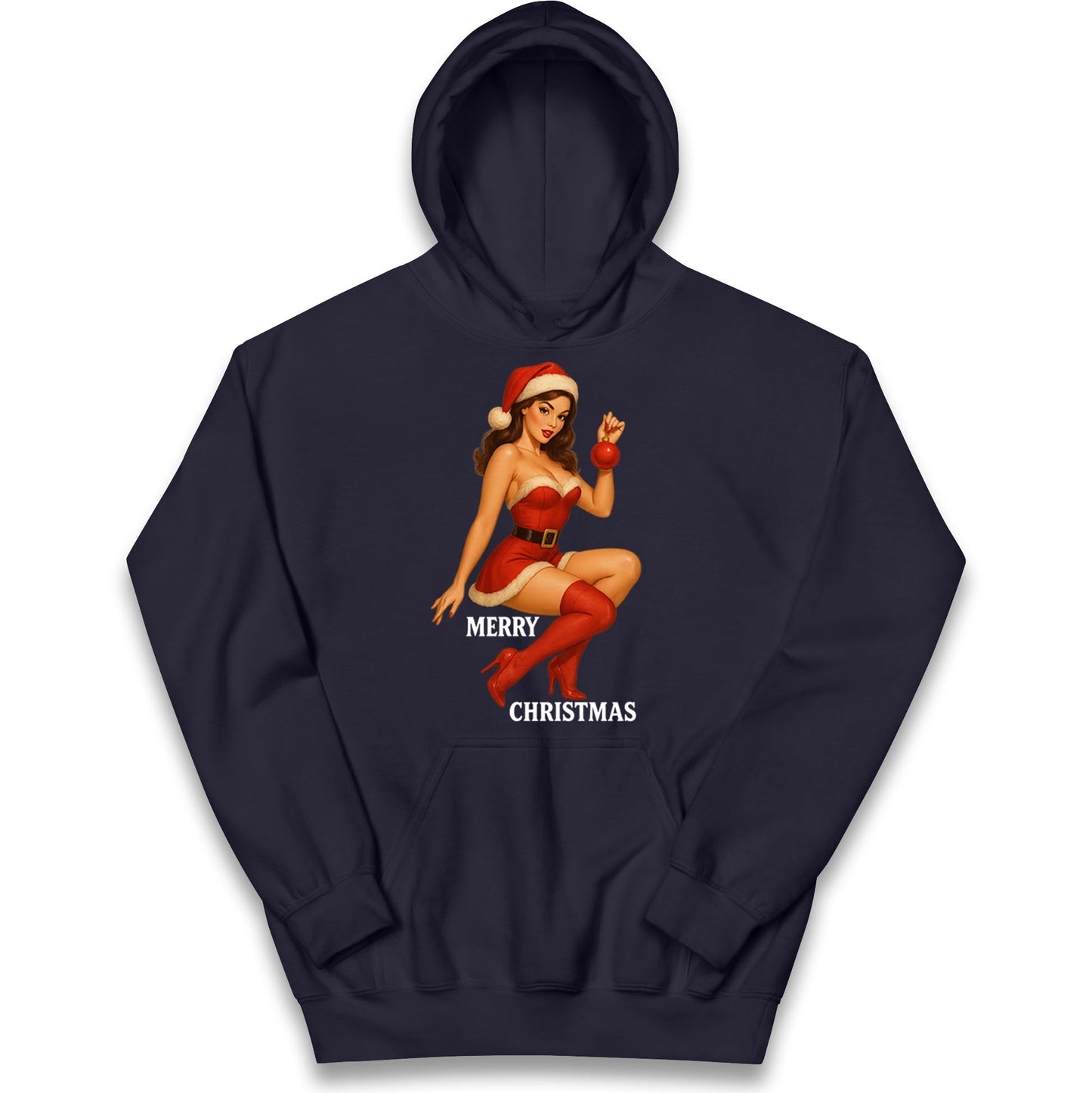 Merry Christmas Sexy Christmas Kids Hoodie
