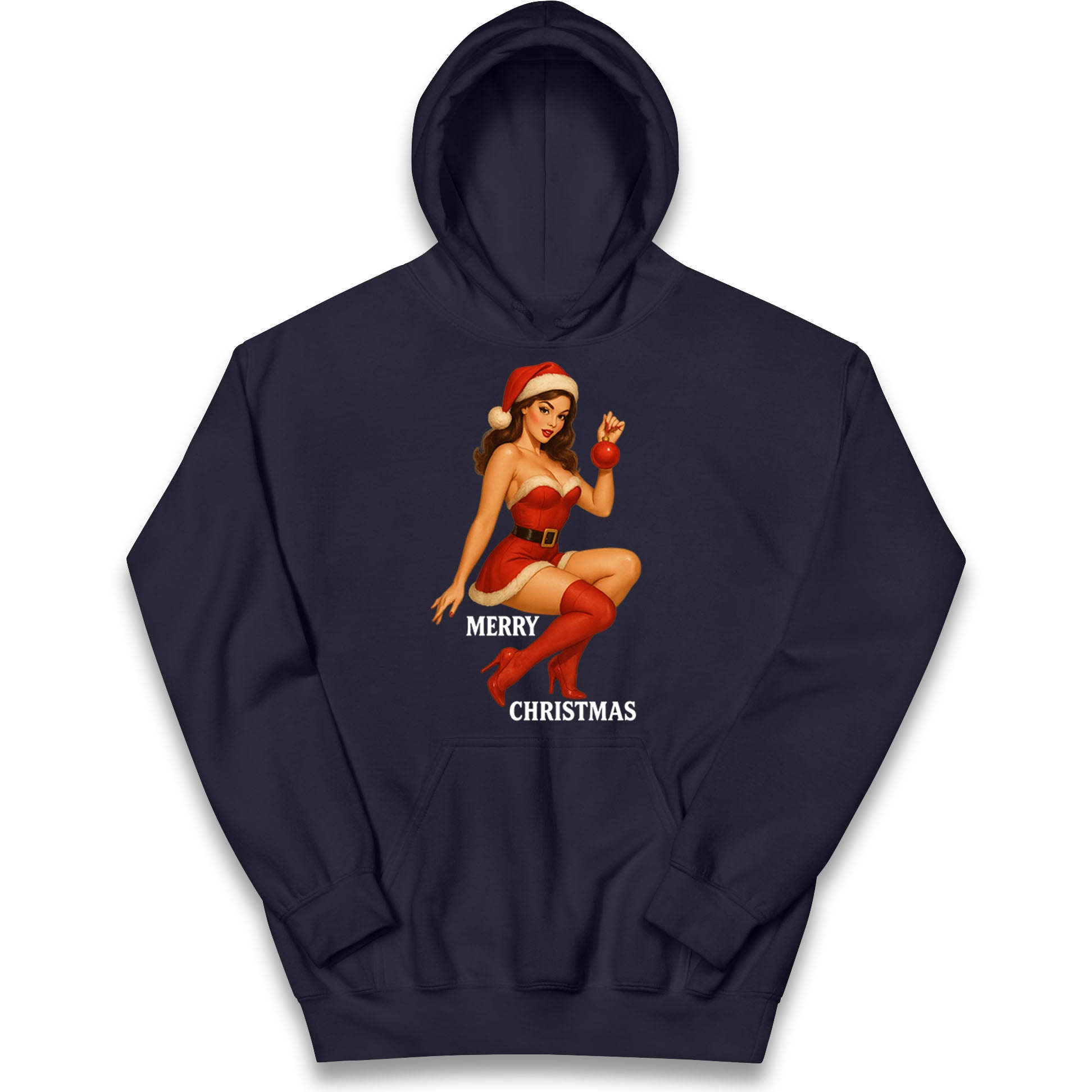 Merry Christmas Sexy Christmas Kids Hoodie
