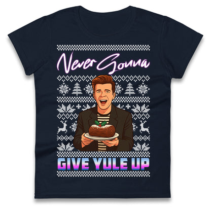 Rick Astley Christmas Ladies T Shirt
