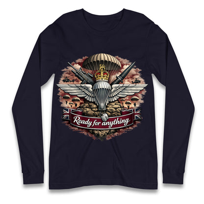 Ready for Anything Parachute Regiment Long Sleeve Shirt