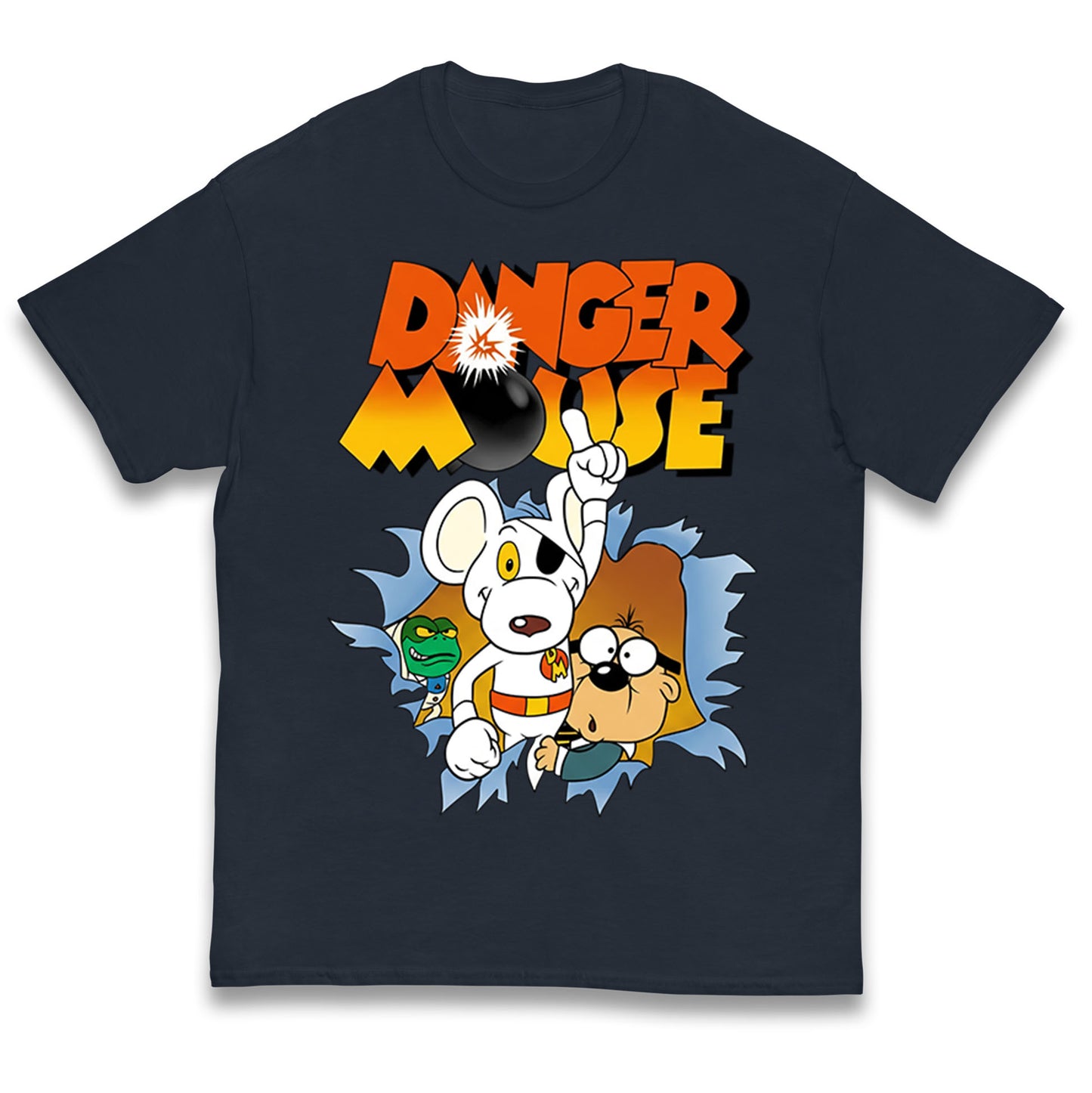 Danger Mouse & Penfold Kids T Shirt