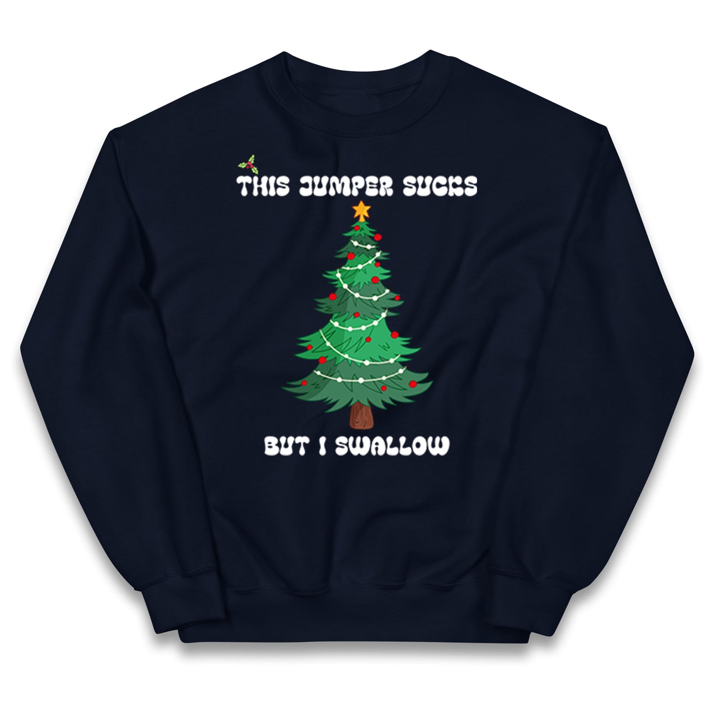 I swallow Christmas Kids Jumper