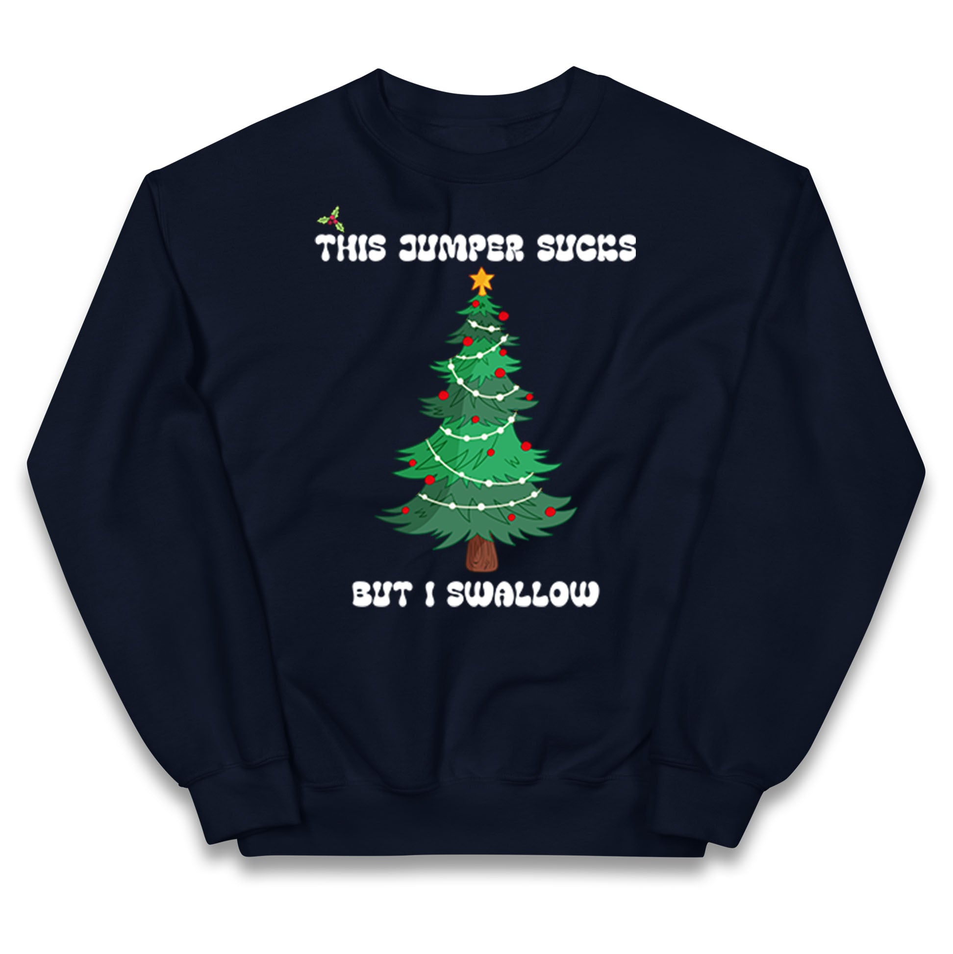 I swallow Christmas Kids Jumper