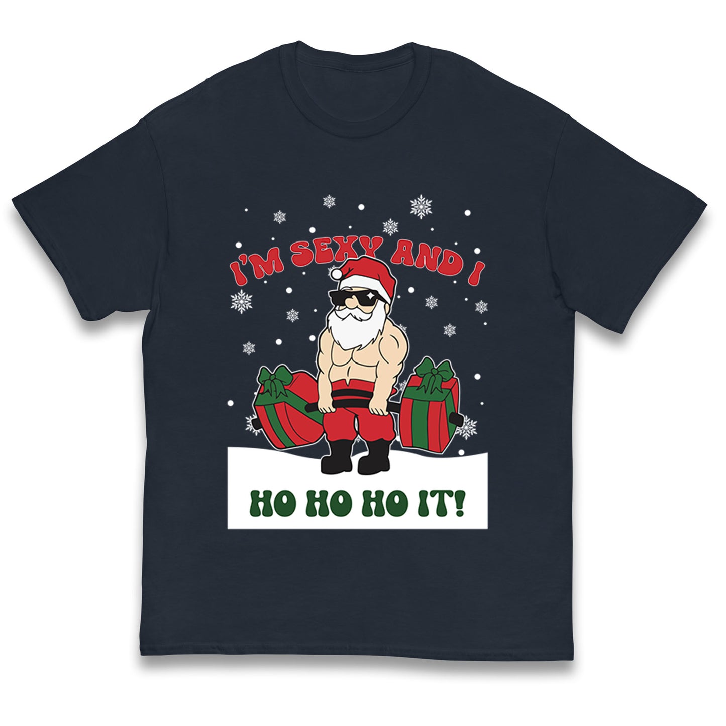 Santa Claus Ho Ho Ho Kids T Shirt