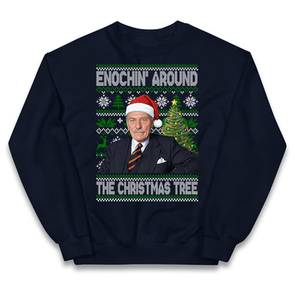 Enoch Powell Enochin Around the Christmas Tree Christmas Kids Jumper