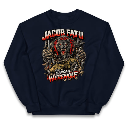 Jacob Fatu The Samoan Werewolf Kids Jumper
