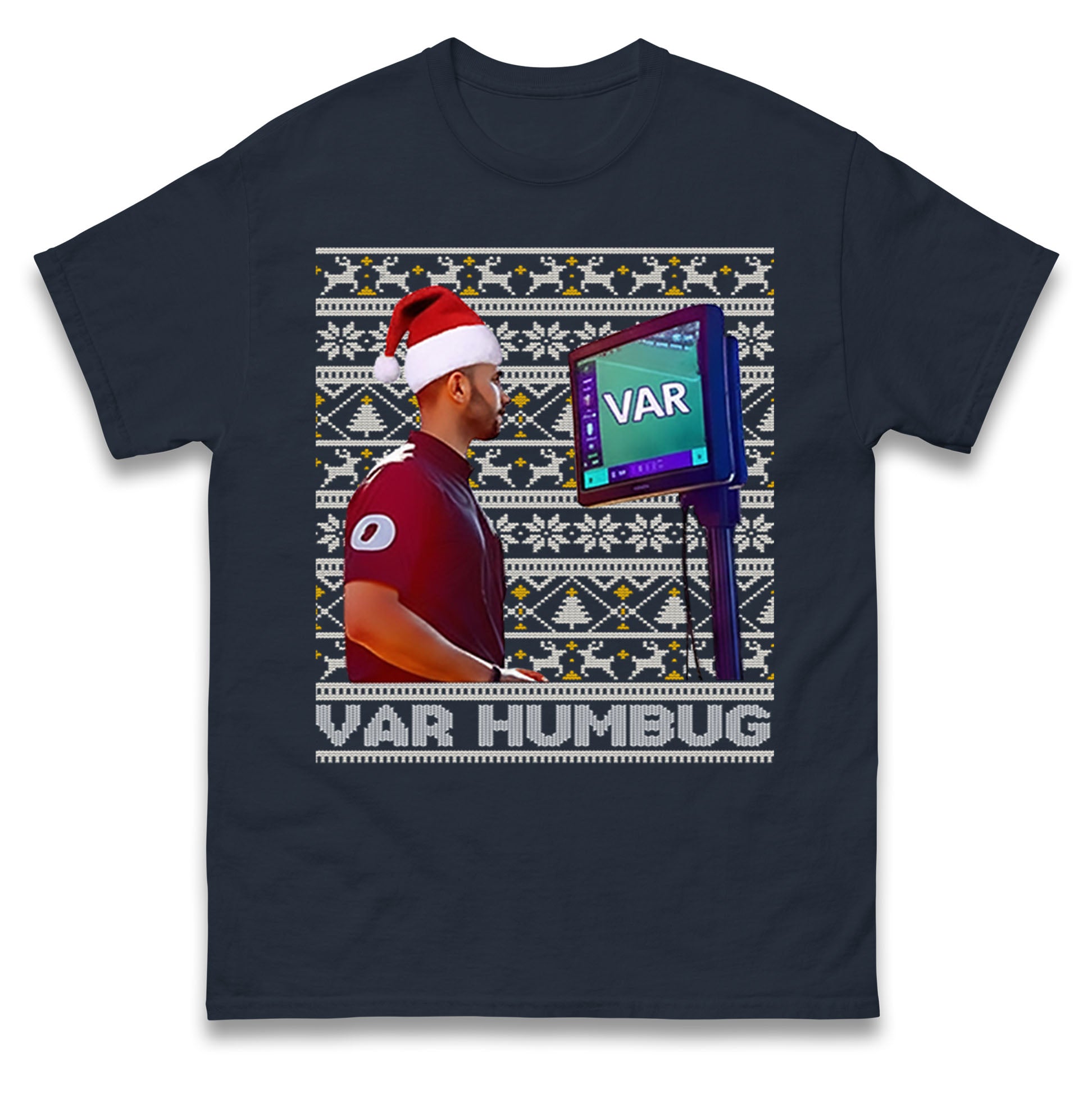VAR Christmas T Shirt
