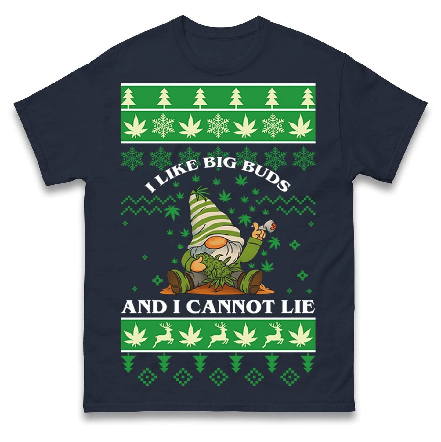 Cannabis Christmas T Shirt
