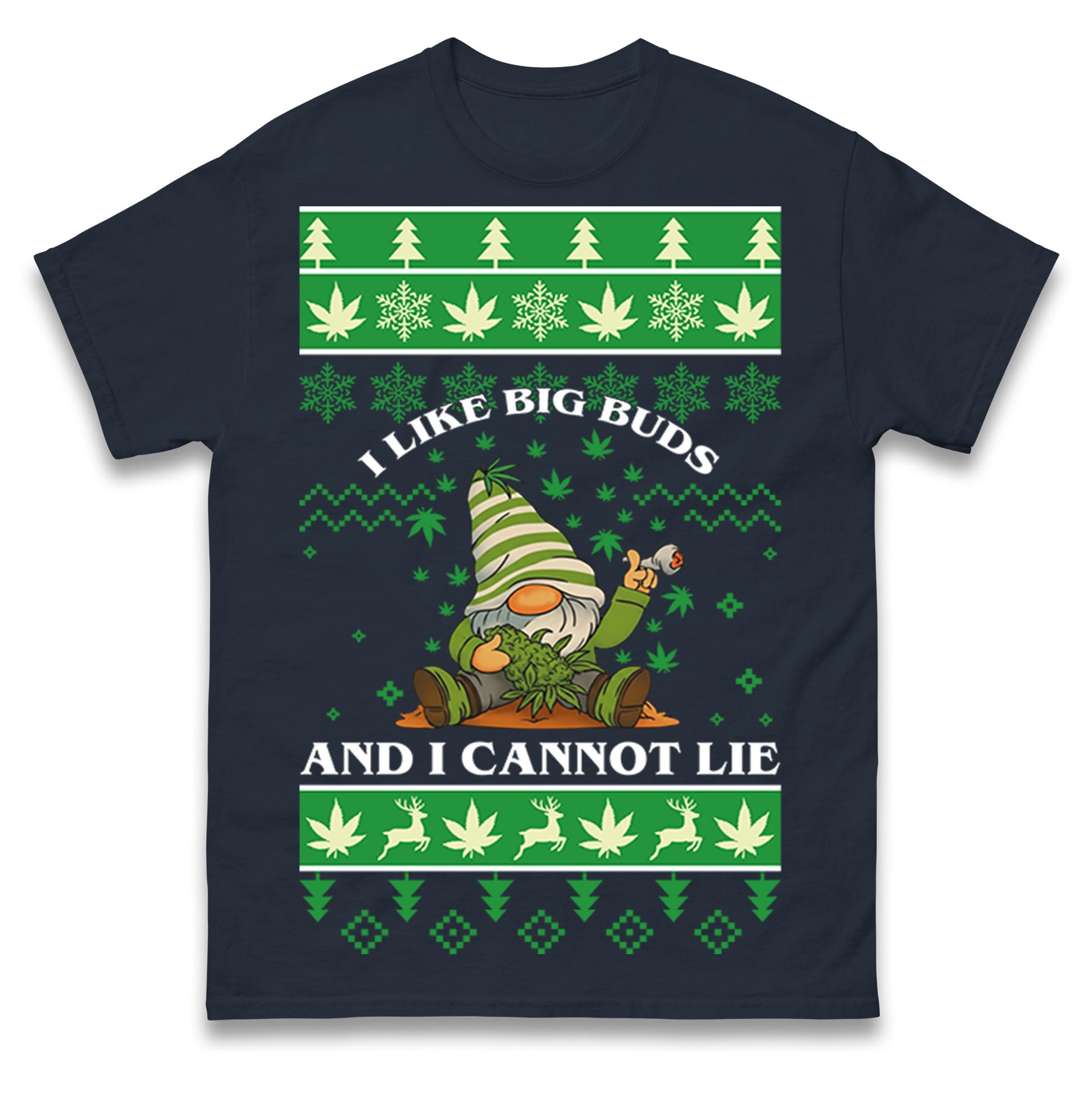 Cannabis Christmas T Shirt