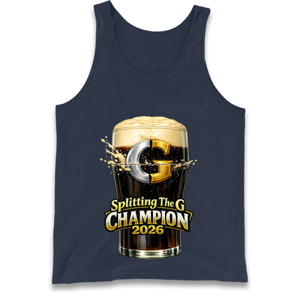 Splitting The G Champion Tank Top