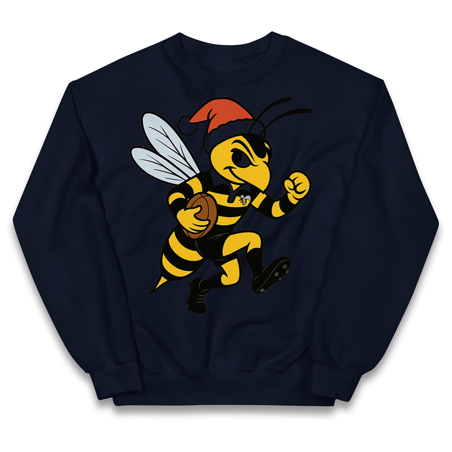 Wasps Rugby Christmas Kids Jumper