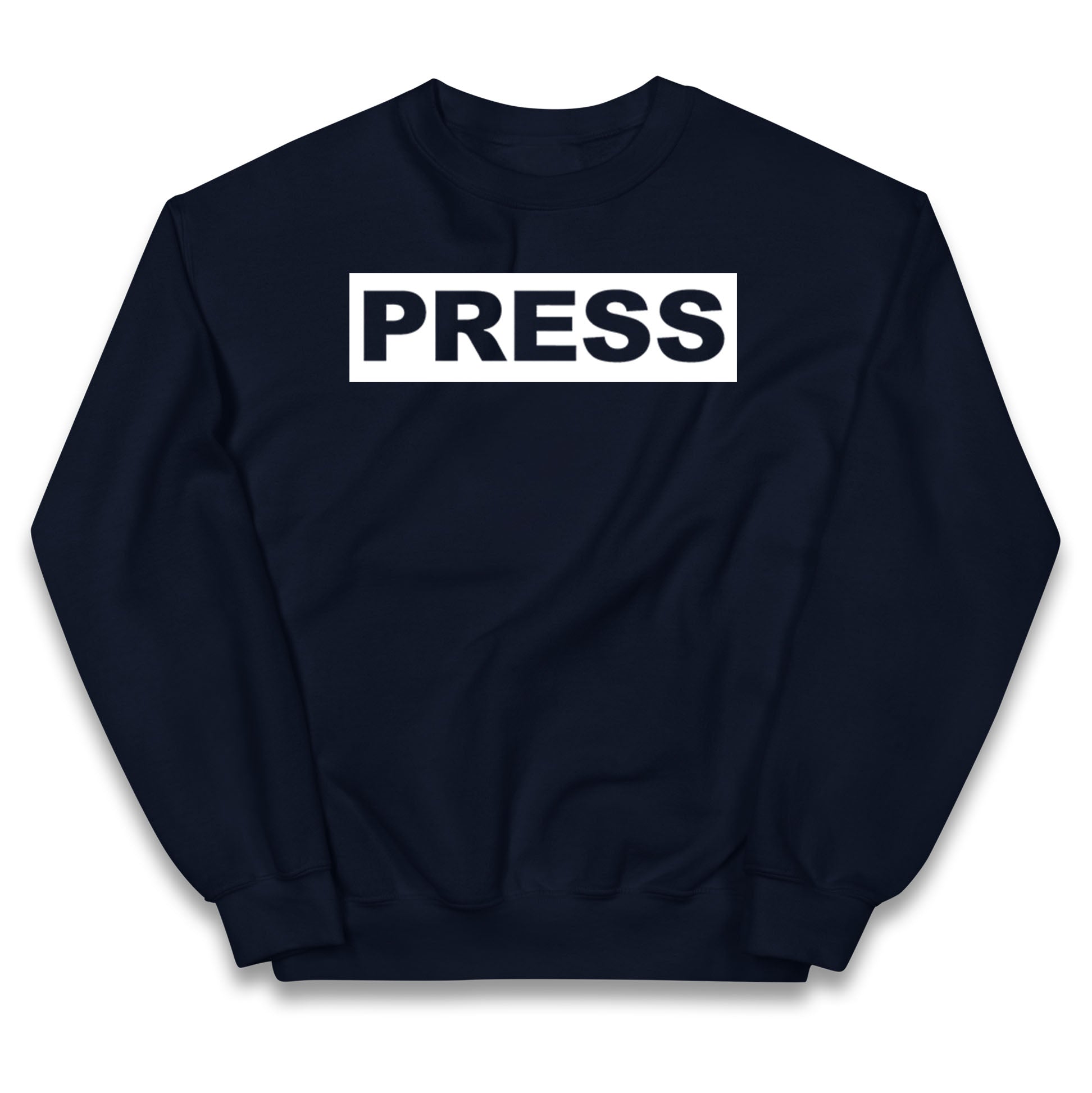 PRESS Palestine Inspired By Journalist Motaz Azaiza Kids Jumper