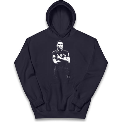  France Footballer Kids Hoodie
