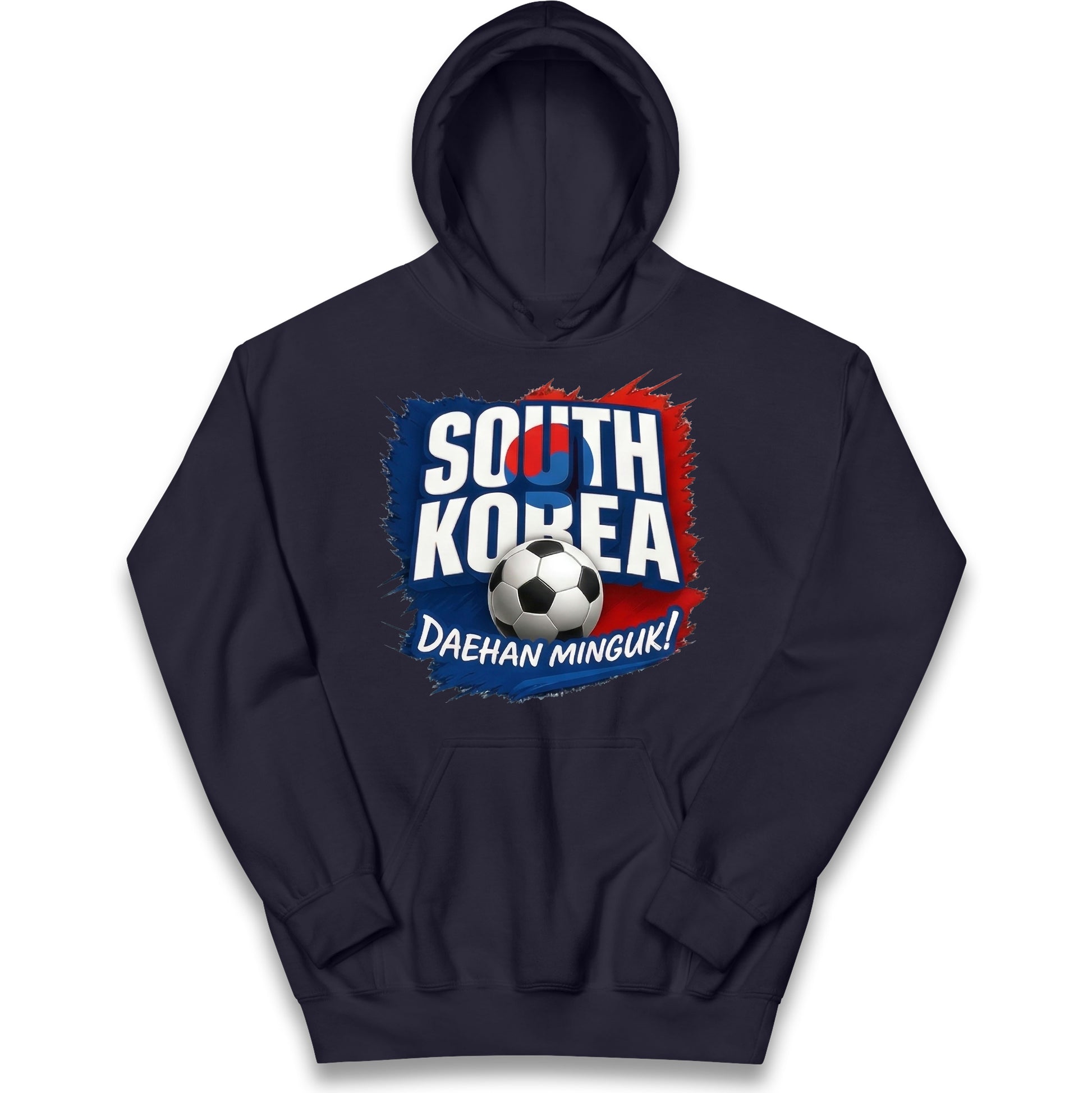 South Korea Football Kids Hoodie