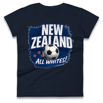 New Zealand Retro World Cup Ladies T Shirt