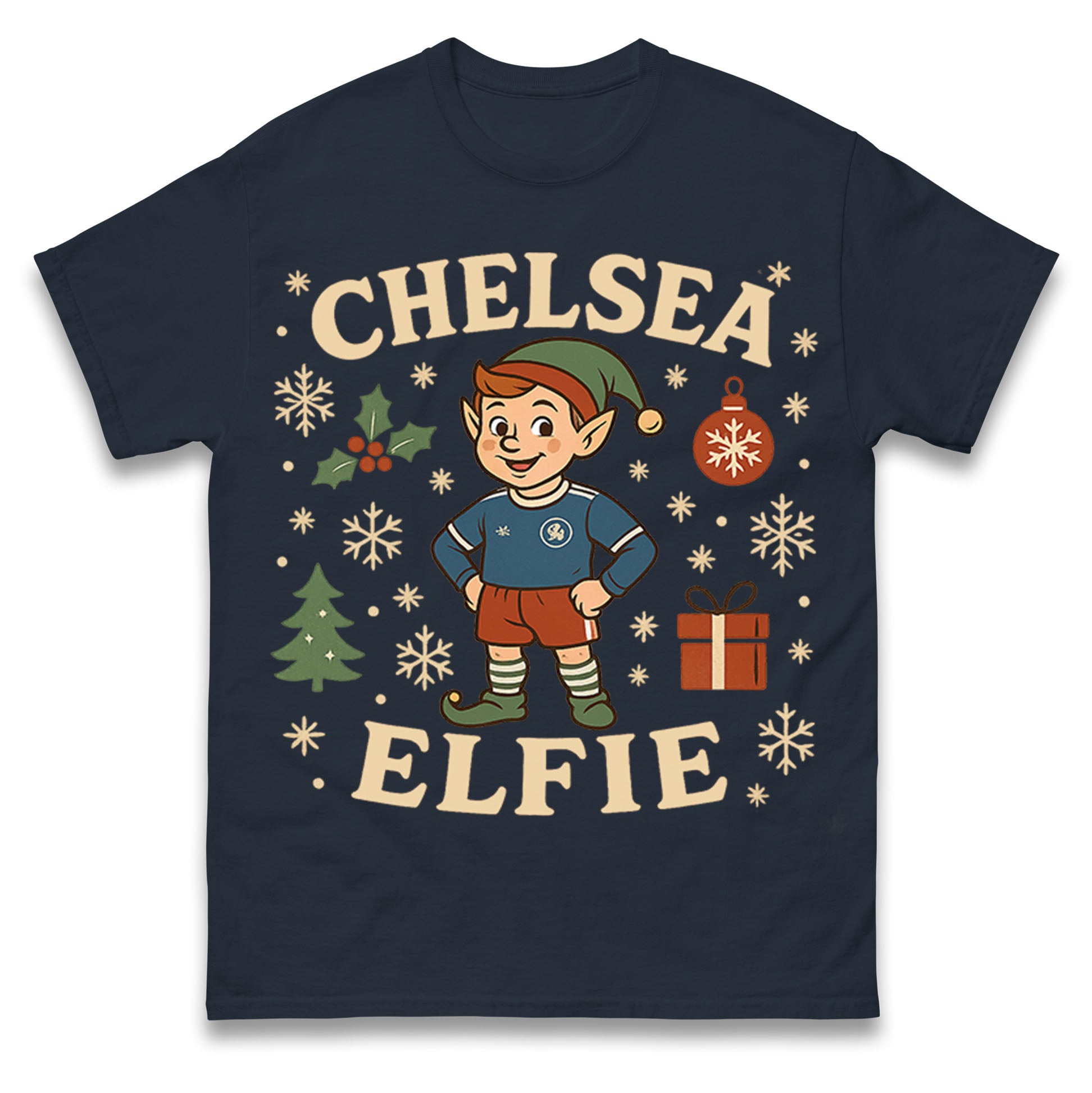 Chelsea FC Christmas T Shirt 