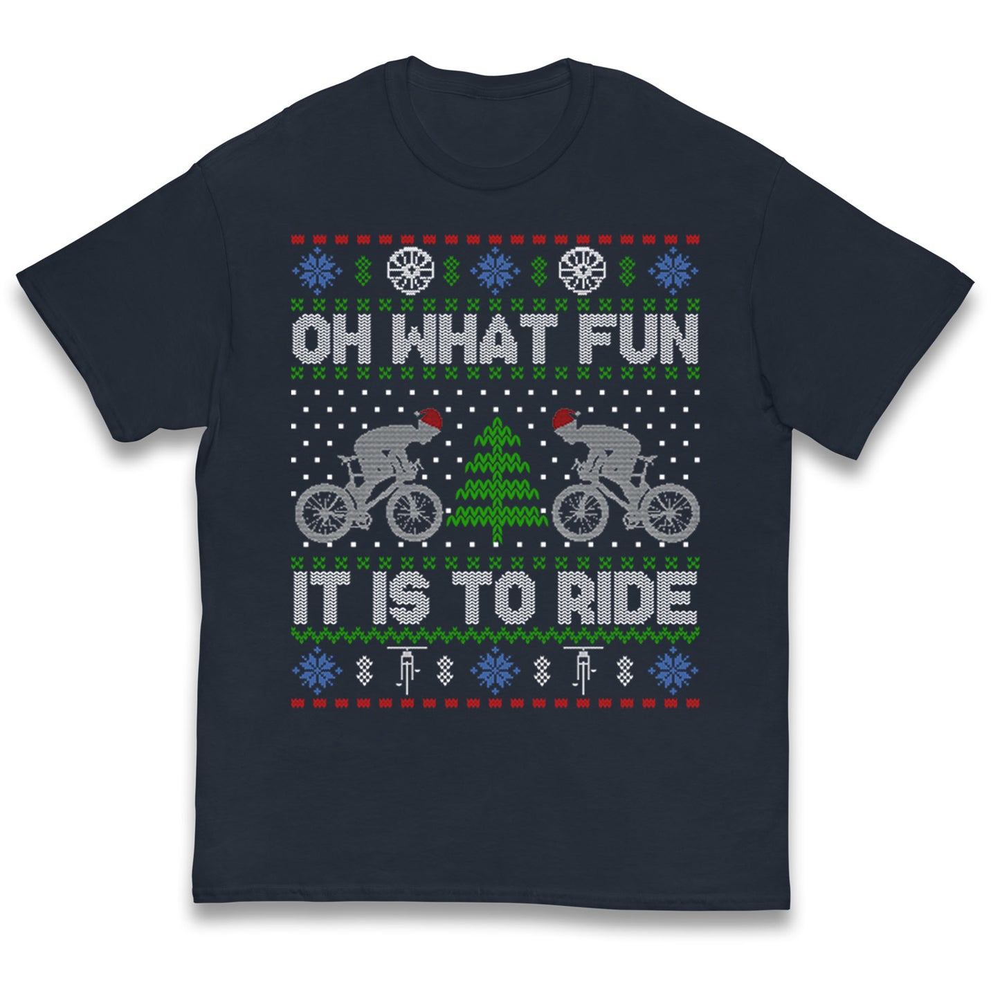 BMX Christmas Kids T Shirt