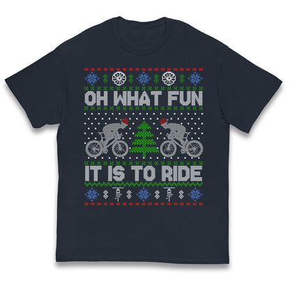 BMX Christmas Kids T Shirt