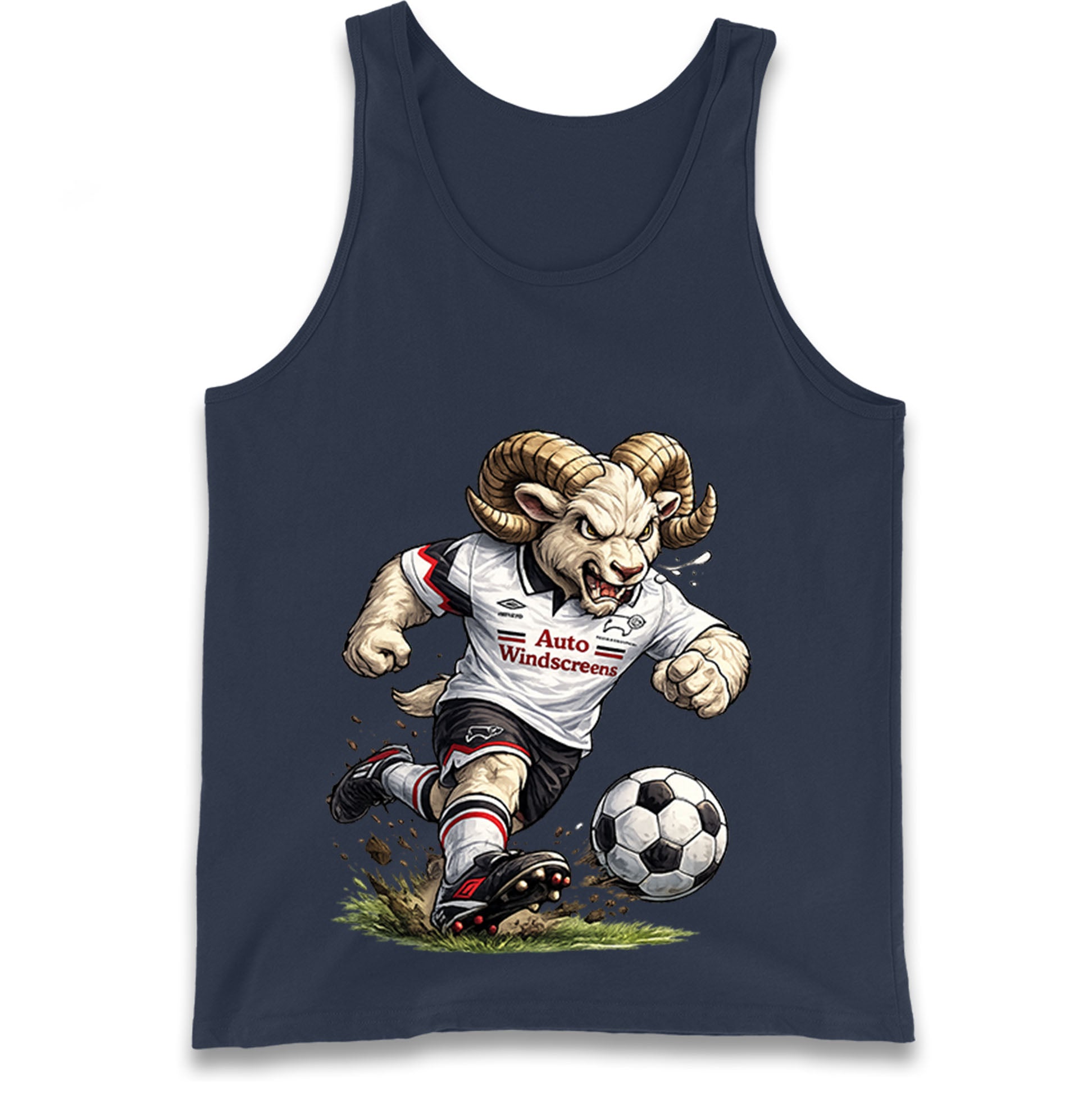 Old School Derby County Tank Top