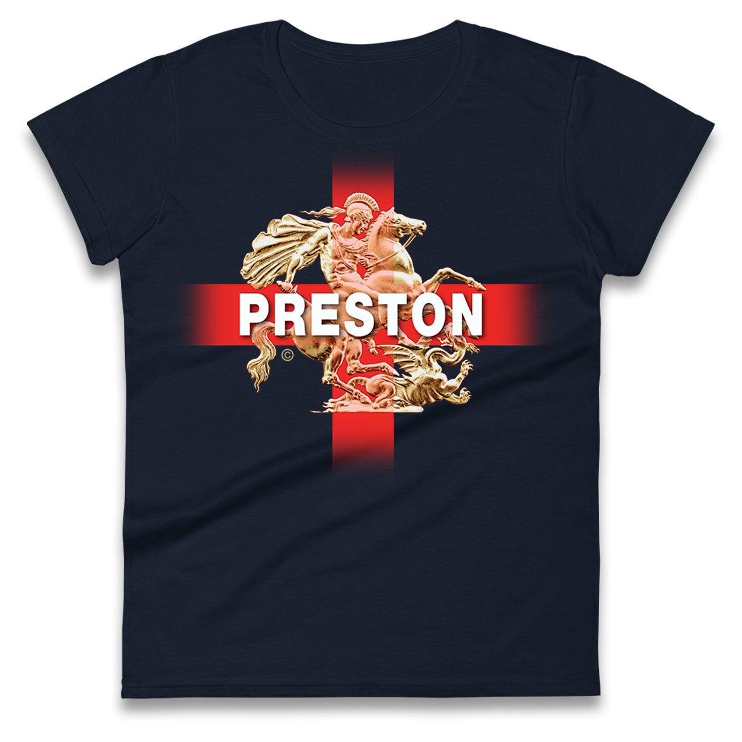 Preston St George & The Dragon Womens Tee Top