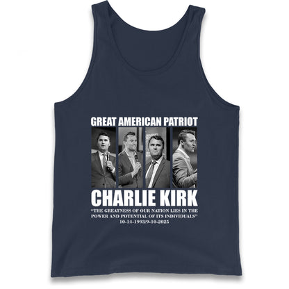 Charlie Kirk Tank Top