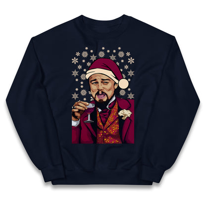leonardo dicaprio christmas jumper