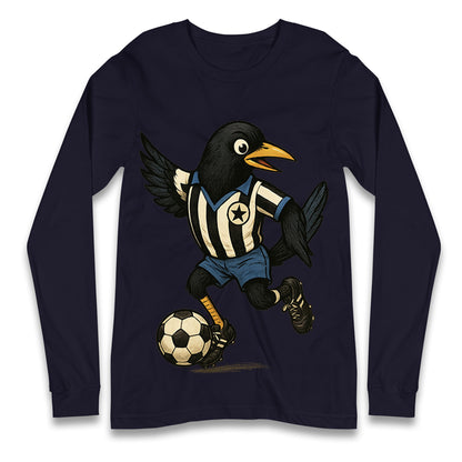 Retro Newcastle United Football Longsleeve T Shirt