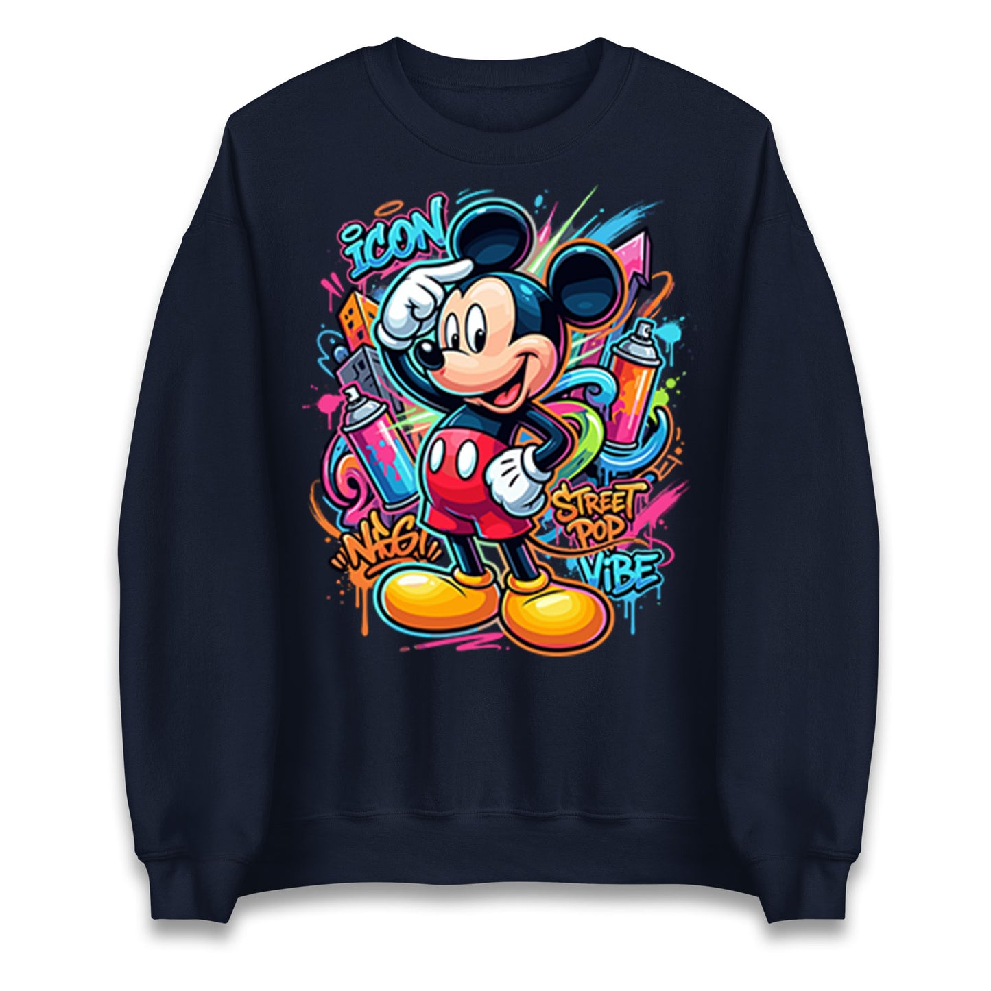 Graffiti Mickey Jumper