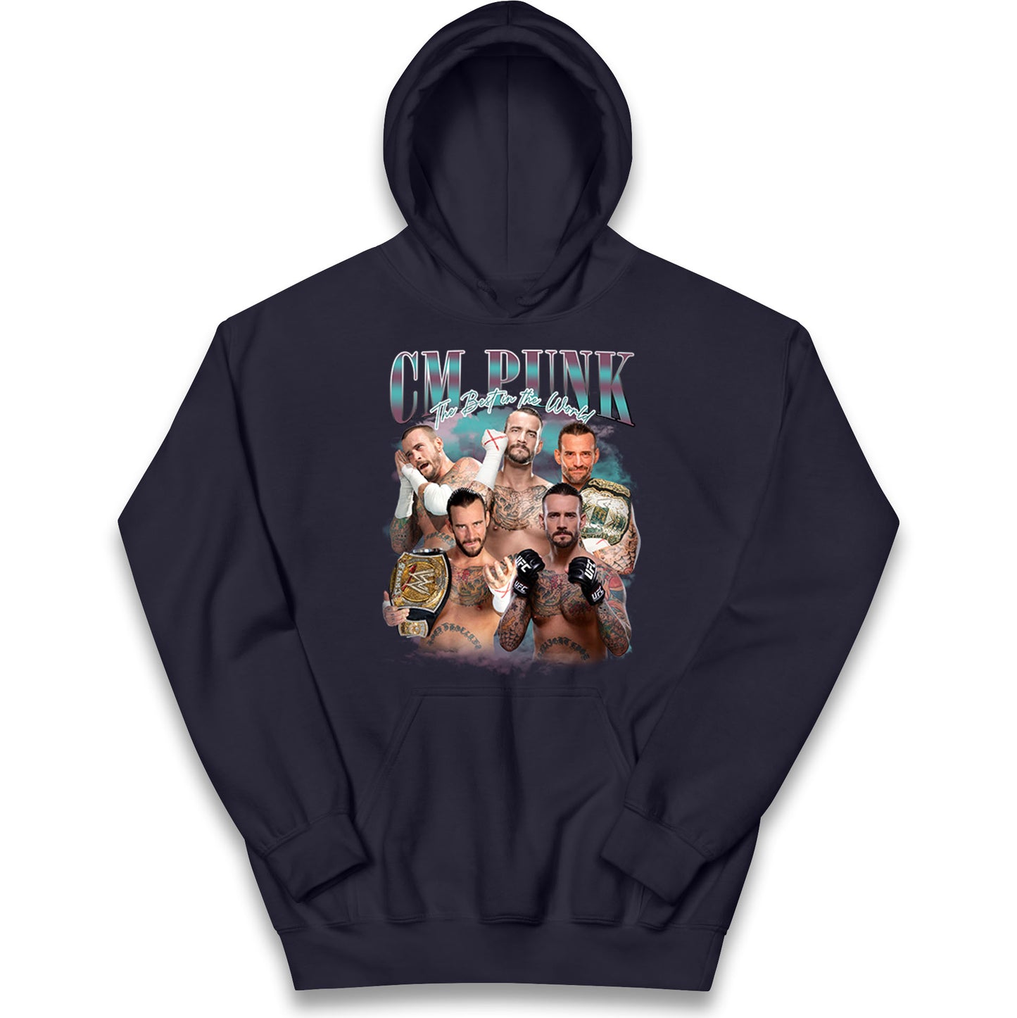 CM Punk Best in The World Kids Hoodie