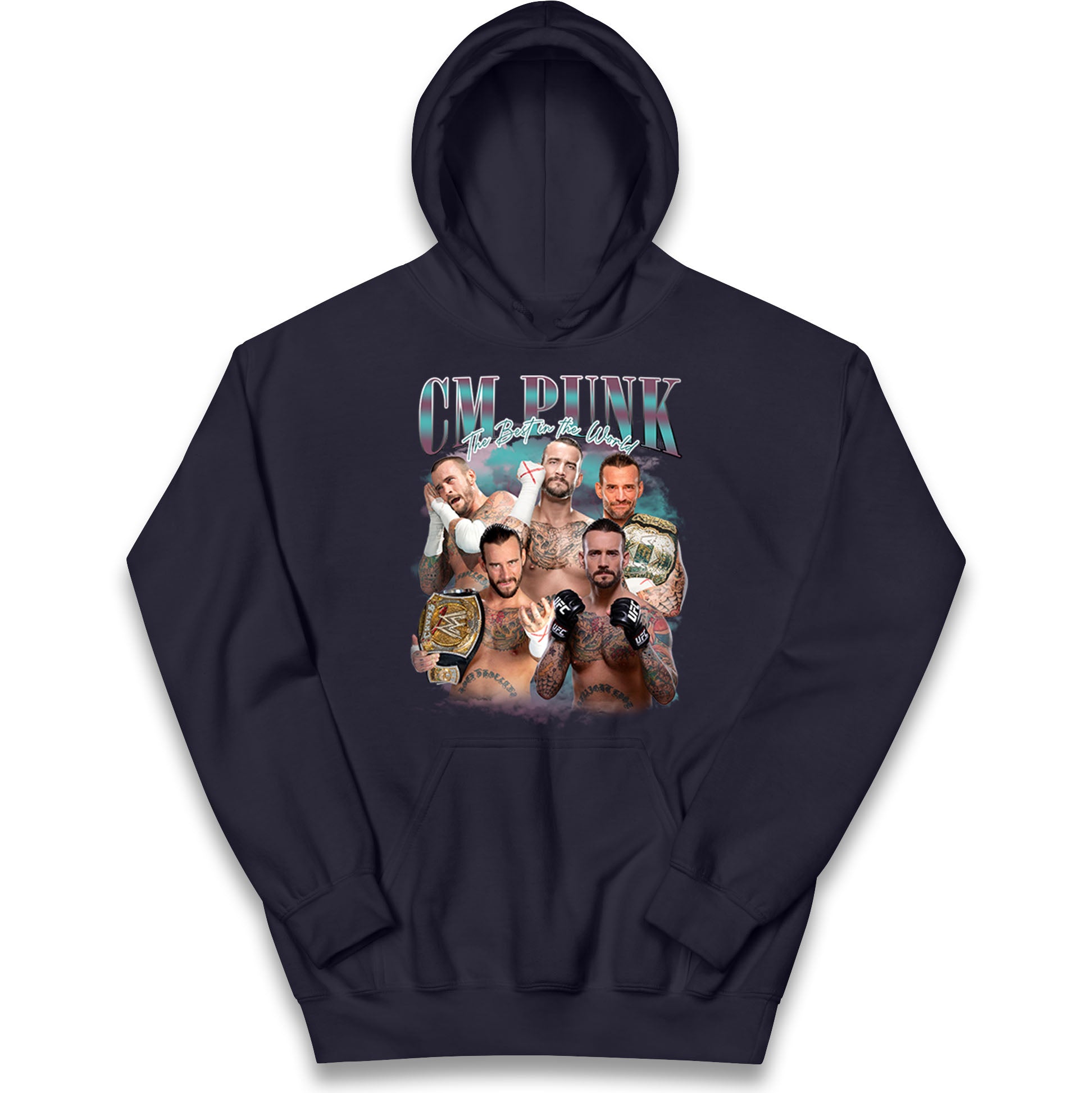 CM Punk Best in The World Kids Hoodie