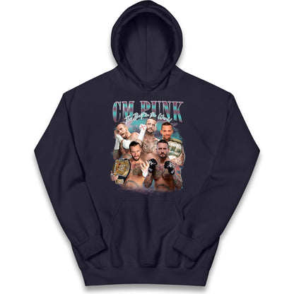 CM Punk Best in The World Kids Hoodie