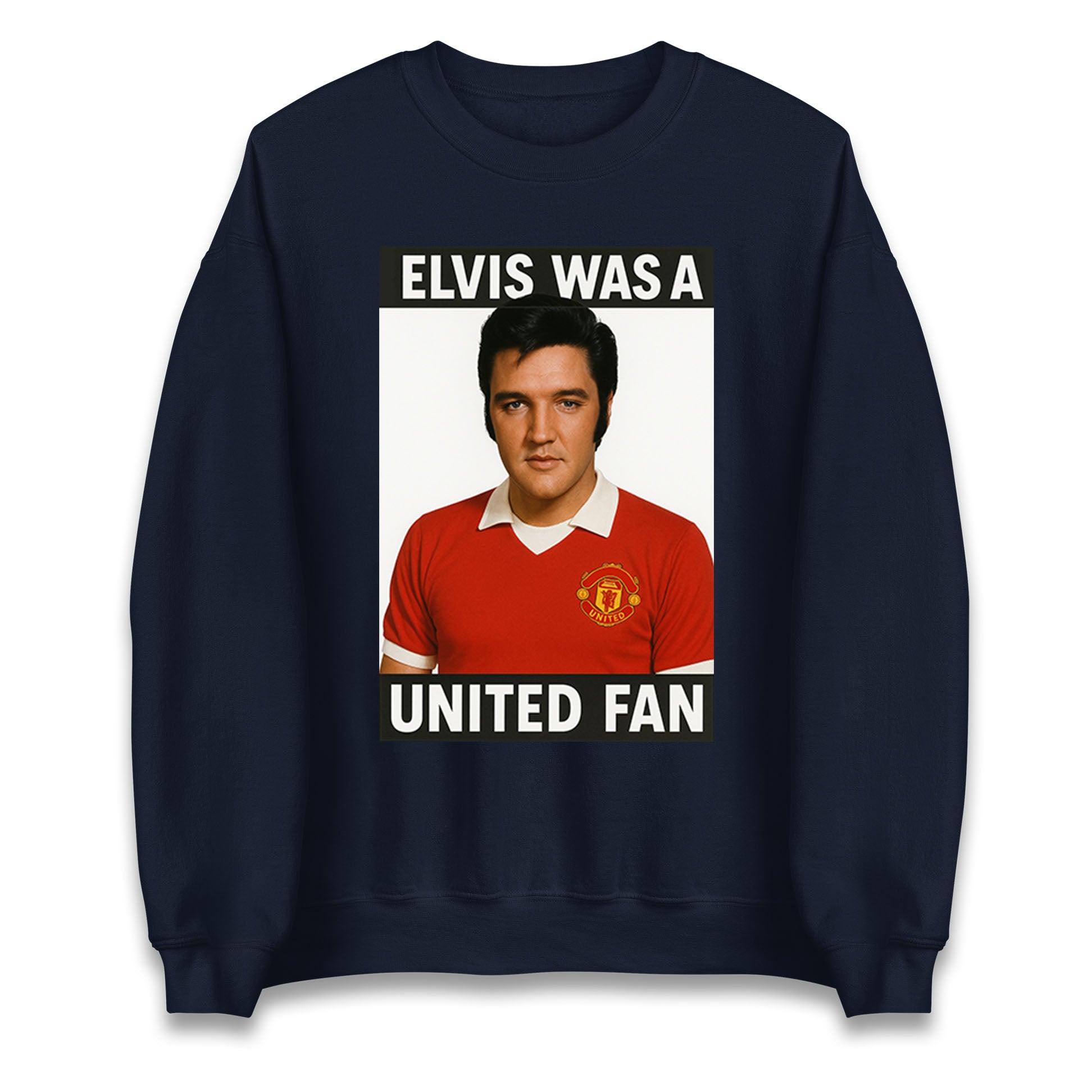 Elvis Presley Mnchester United Jumper