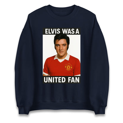 Elvis Presley Mnchester United Jumper