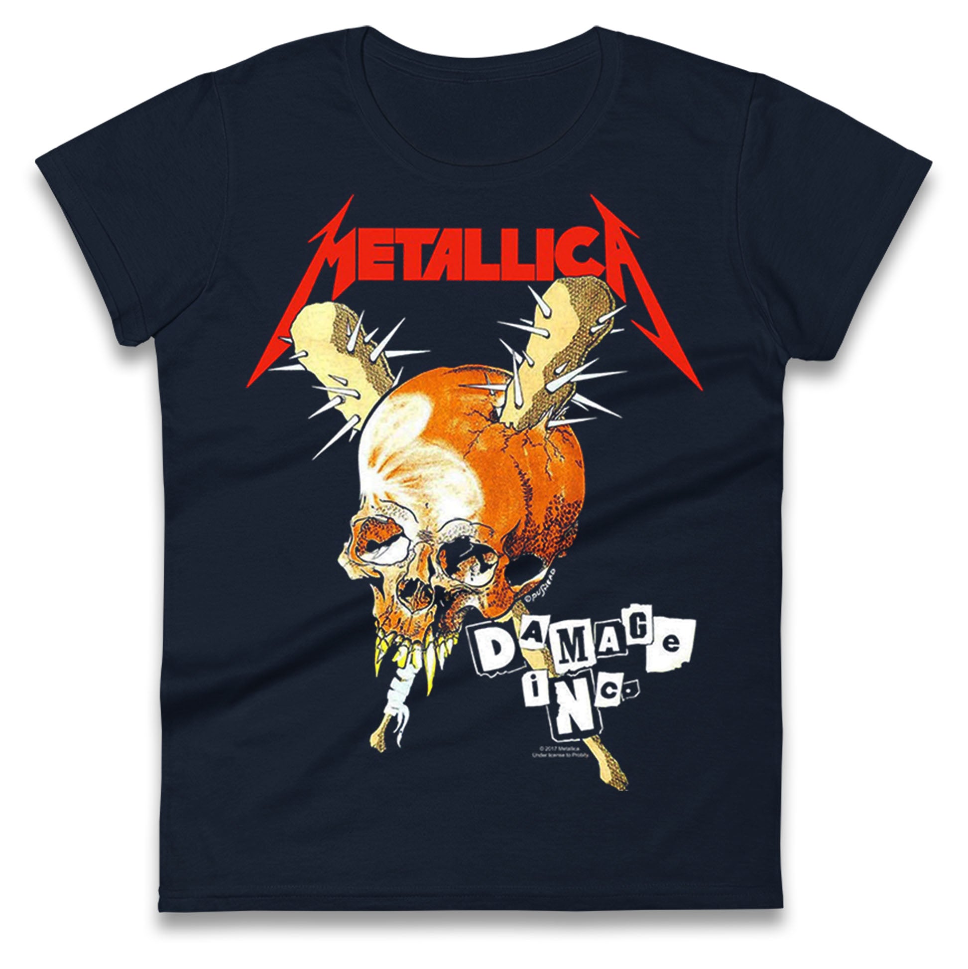 Metallica Damage Inc. Ladies T Shirt