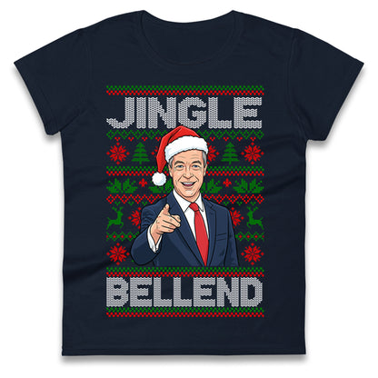 Nigel Farage Christmas Ladies T Shirt