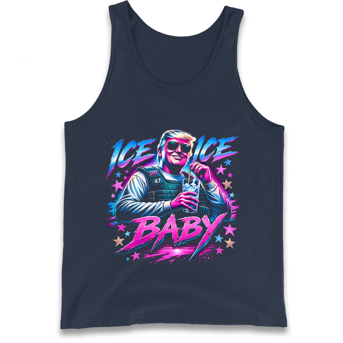 Donald Trump Ice Ice Baby Tank Top