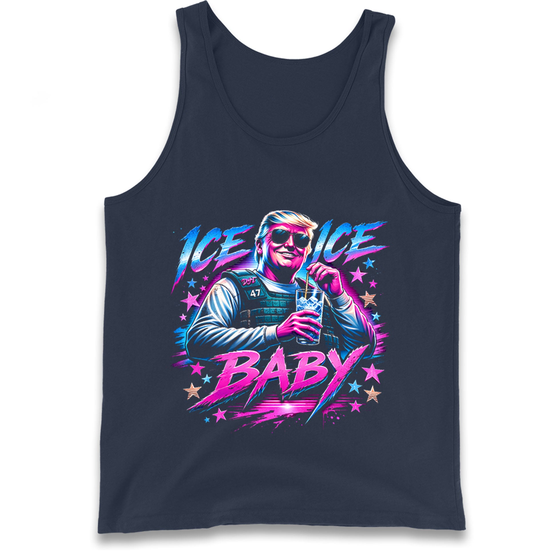 Donald Trump Ice Ice Baby Tank Top