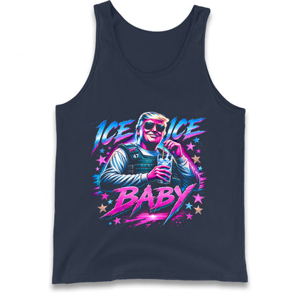 Donald Trump Ice Ice Baby Tank Top