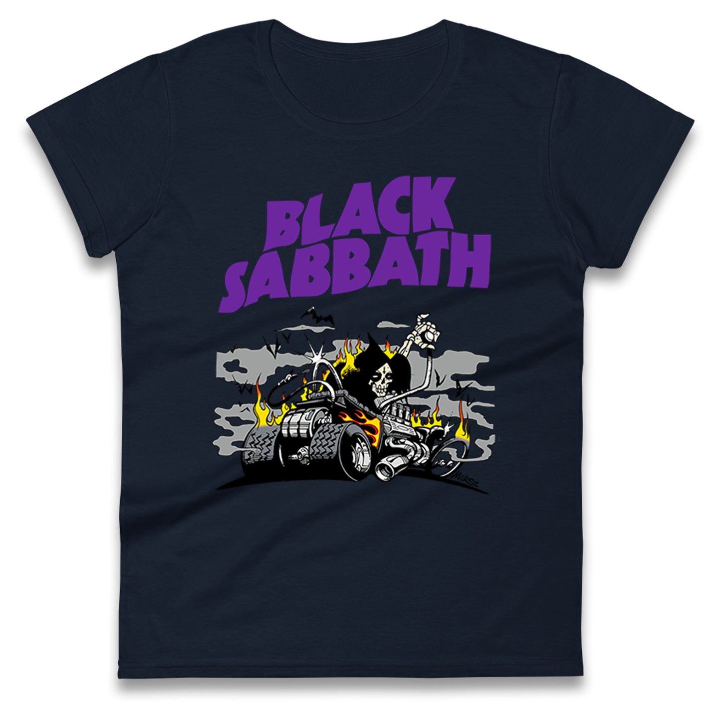 Black Sabbath Skellington Ladies T Shirt