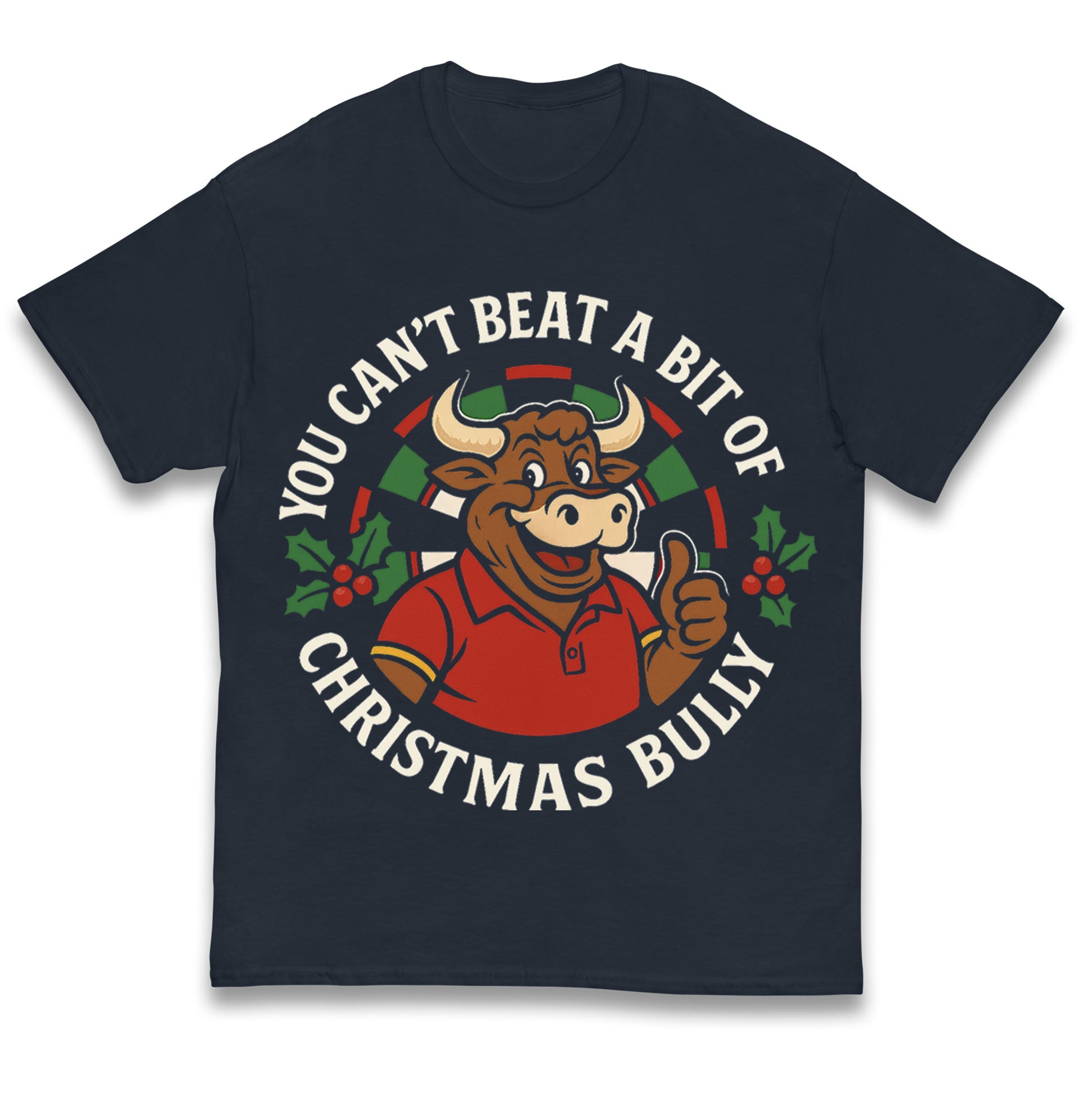 Bullseye Xmas Kids T Shirt