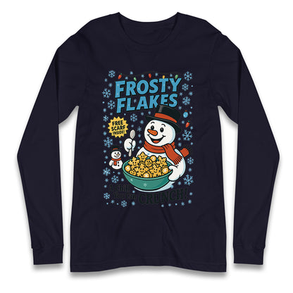 Snowman Christmas Longsleeve T Shirt