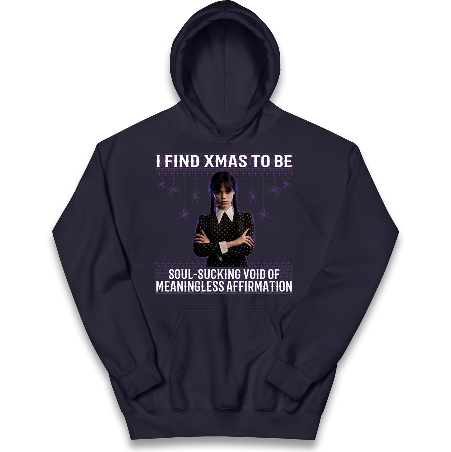 Wednesday Christmas Kids Hoodie