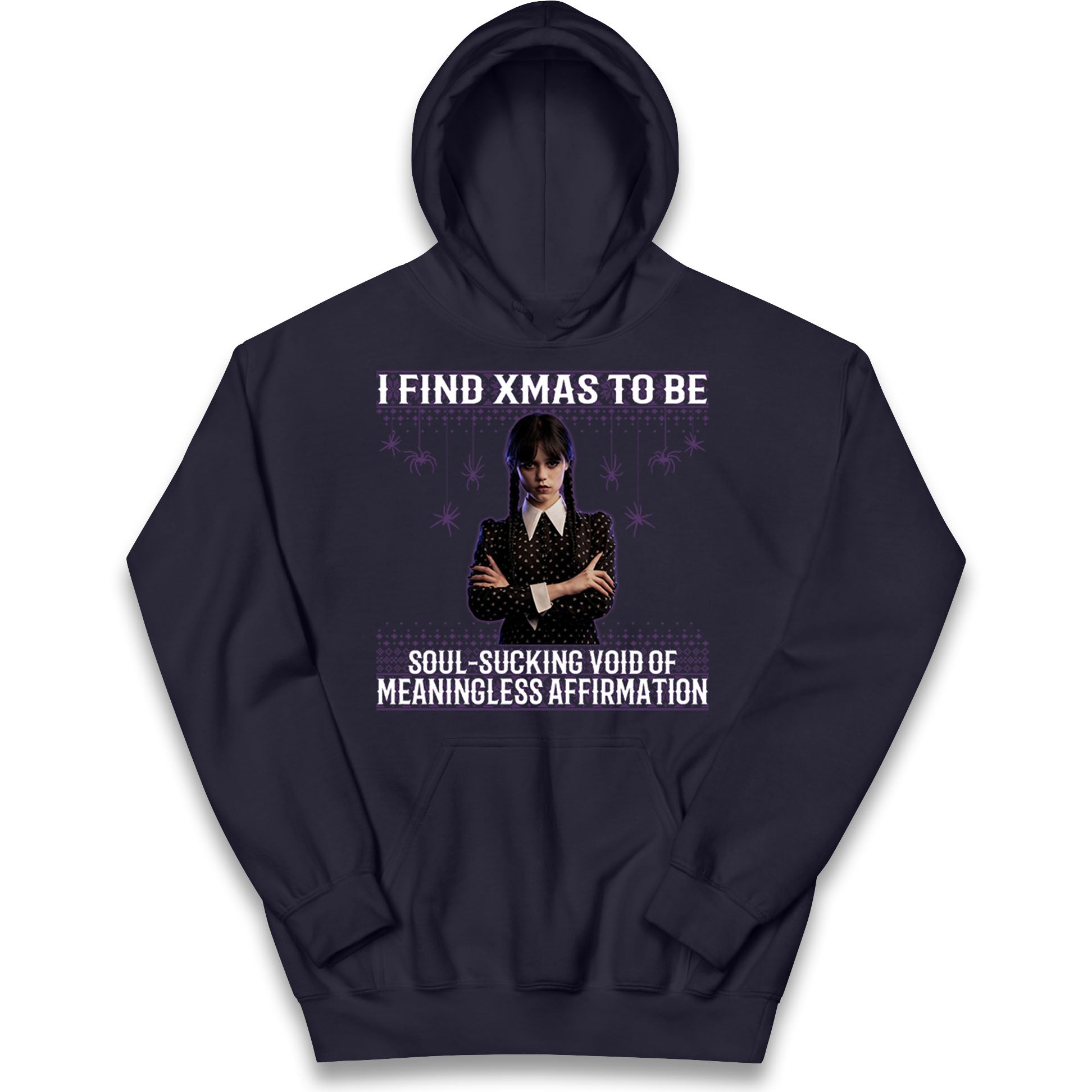 Wednesday Christmas Kids Hoodie