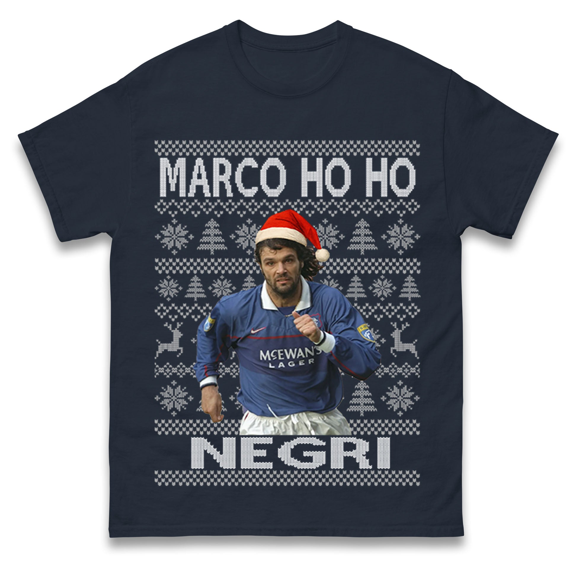 Rangers FC Christmas T Shirt