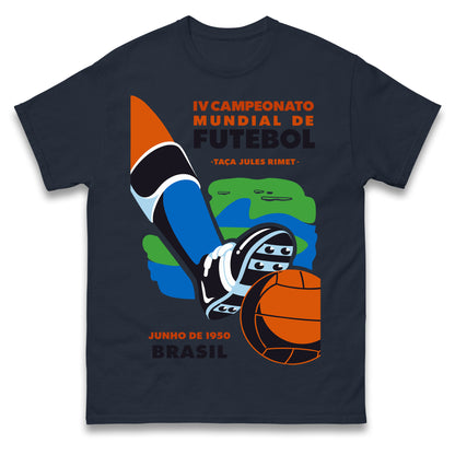 Brasil 1950 Retro World Cup T Shirt